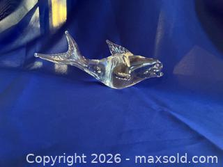 MaxSold Auction: Glass (Crystal?) beluga  - Delta (British Columbia, Canada) SELLER MANAGED Moving Online Auction - Ferry Road