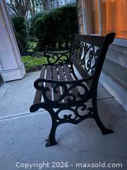 MaxSold Auction: Outdoor garden bench - Delta (British Columbia, Canada) SELLER MANAGED Moving Online Auction - Ferry Road