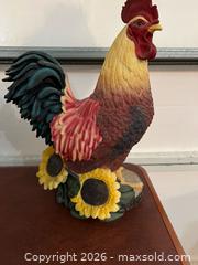 MaxSold Auction: Various chicken/roster decor #1 - Delta (British Columbia, Canada) SELLER MANAGED Moving Online Auction - Ferry Road