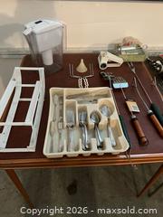 MaxSold Auction: Various kitchen utensils (items) cutting utensils, bbq utensils  - Delta (British Columbia, Canada) SELLER MANAGED Moving Online Auction - Ferry Road