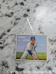 MaxSold Auction: 1950 BOWMAN "JOE COLEMAN" Baseball Card  - Kingston (Ontario, Canada) SELLER MANAGED Downsizing Online Auction - Morenz Cresecent