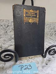 MaxSold Auction: ANTIQUE- 1907- "HENRY ESMOND" Book LOT"P23" - Kingston (Ontario, Canada) SELLER MANAGED Downsizing Online Auction - Morenz Cresecent