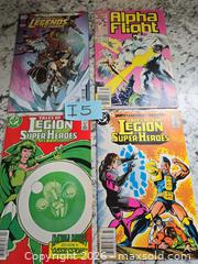 MaxSold Auction: Assorted Comic Books x4- LOT "I 5" - Kingston (Ontario, Canada) SELLER MANAGED Downsizing Online Auction - Morenz Cresecent
