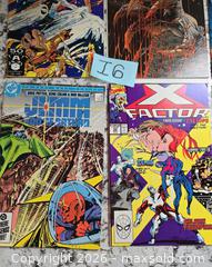 MaxSold Auction: Assorted Comic Books x6- LOT "I 6" - Kingston (Ontario, Canada) SELLER MANAGED Downsizing Online Auction - Morenz Cresecent