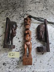 MaxSold Auction: Assorted Ethnic Collectible Carvings LOT"K21" - Kingston (Ontario, Canada) SELLER MANAGED Downsizing Online Auction - Morenz Cresecent