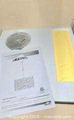 MaxSold Auction: BRAND NEW- GORGEOUS LARGE 4-Light Drum Pendant - Kingston (Ontario, Canada) SELLER MANAGED Downsizing Online Auction - Morenz Cresecent