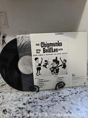 MaxSold Auction: "CHIPMUNKS Sing The Beatles" Record  - Kingston (Ontario, Canada) SELLER MANAGED Downsizing Online Auction - Morenz Cresecent