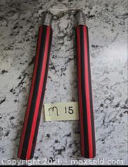 MaxSold Auction: Foam Practice Nunchuks-LOT "M15" - Kingston (Ontario, Canada) SELLER MANAGED Downsizing Online Auction - Morenz Cresecent