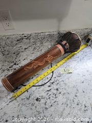 MaxSold Auction: Gorgeous Hand Carved "DunDun" Drum LOT"K16' - Kingston (Ontario, Canada) SELLER MANAGED Downsizing Online Auction - Morenz Cresecent