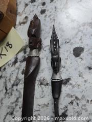 MaxSold Auction: Gorgeous Hand Carved Giraffe "Circle of 3" LOT"K18" - Kingston (Ontario, Canada) SELLER MANAGED Downsizing Online Auction - Morenz Cresecent