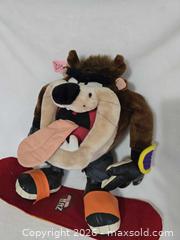MaxSold Auction: Large LOONEY TUNES- SKATIN' TAZZ Plush Toy - Kingston (Ontario, Canada) SELLER MANAGED Downsizing Online Auction - Morenz Cresecent