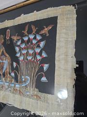 MaxSold Auction: Large Professionally Framed Art on Papyrus - Kingston (Ontario, Canada) SELLER MANAGED Downsizing Online Auction - Morenz Cresecent