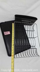 MaxSold Auction: Like New- Deluxe Dish Rack & Tray - Kingston (Ontario, Canada) SELLER MANAGED Downsizing Online Auction - Morenz Cresecent