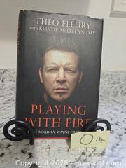 MaxSold Auction: Like New-THEO FLEURY Book- LOT"O14" - Kingston (Ontario, Canada) SELLER MANAGED Downsizing Online Auction - Morenz Cresecent