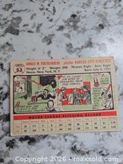 MaxSold Auction: MLB- 1955 ARNOLD PORTOCARRERO Baseball Card - Kingston (Ontario, Canada) SELLER MANAGED Downsizing Online Auction - Morenz Cresecent