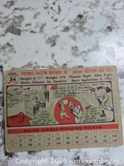 MaxSold Auction: MLB- 1955 TOM BREWER Baseball Card - Kingston (Ontario, Canada) SELLER MANAGED Downsizing Online Auction - Morenz Cresecent