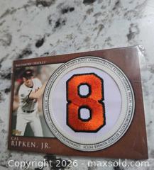 MaxSold Auction: MLB- CAL RIPKEN Jr. "Patch" Card - Kingston (Ontario, Canada) SELLER MANAGED Downsizing Online Auction - Morenz Cresecent