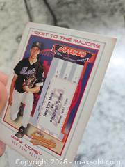 MaxSold Auction: MLB- #'d MARK COREY "TICKET To The MAJORS" Card - Kingston (Ontario, Canada) SELLER MANAGED Downsizing Online Auction - Morenz Cresecent