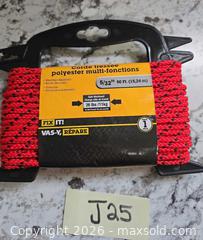 MaxSold Auction: New-50ft. Rope Bundle LOT"J25" - Kingston (Ontario, Canada) SELLER MANAGED Downsizing Online Auction - Morenz Cresecent