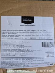 MaxSold Auction: NEW- "College/Dorm" Microfiber Double Sheet Set - Kingston (Ontario, Canada) SELLER MANAGED Downsizing Online Auction - Morenz Cresecent