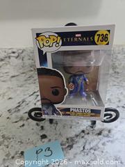 MaxSold Auction: NEW- ETERNALS- "PHASTOS" FUNKO POP - Kingston (Ontario, Canada) SELLER MANAGED Downsizing Online Auction - Morenz Cresecent