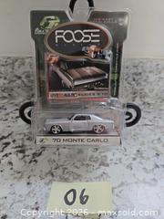 MaxSold Auction: NEW- FOOSE "'70 MONTE CARLO" Die-Cast Toy Car - Kingston (Ontario, Canada) SELLER MANAGED Downsizing Online Auction - Morenz Cresecent
