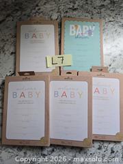MaxSold Auction: NEW- HALLMARK Baby Shower Invitations LOT"L7" - Kingston (Ontario, Canada) SELLER MANAGED Downsizing Online Auction - Morenz Cresecent