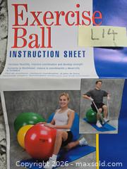 MaxSold Auction: NEW- Large "Thera-Band" Medical Excercise Ball L - Kingston (Ontario, Canada) SELLER MANAGED Downsizing Online Auction - Morenz Cresecent