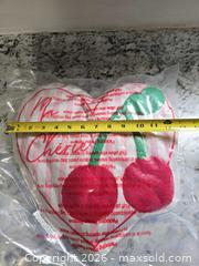MaxSold Auction: NEW- "Ma Cherie" Heart Pillow  - Kingston (Ontario, Canada) SELLER MANAGED Downsizing Online Auction - Morenz Cresecent