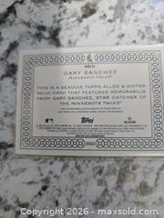 MaxSold Auction: NEW- MLB-GARY SANCHEZ Jersey Card - Kingston (Ontario, Canada) SELLER MANAGED Downsizing Online Auction - Morenz Cresecent