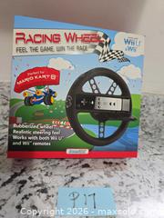 MaxSold Auction: NEW- Wii/Wii U Compatible Steering Video Game Accessory - Kingston (Ontario, Canada) SELLER MANAGED Downsizing Online Auction - Morenz Cresecent