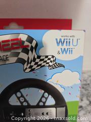 MaxSold Auction: NEW- Wii/Wii U Compatible Steering Video Game Accessory - Kingston (Ontario, Canada) SELLER MANAGED Downsizing Online Auction - Morenz Cresecent