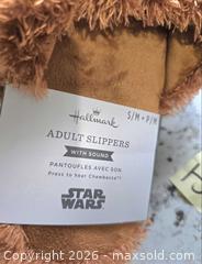 MaxSold Auction: NEW-HALLMARK- STAR WARS "CHEWBACCA SLIPPERS w Sound - Kingston (Ontario, Canada) SELLER MANAGED Downsizing Online Auction - Morenz Cresecent
