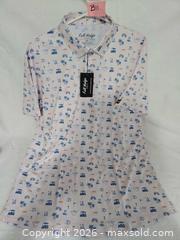 MaxSold Auction: NEW-MEN'S GOLF Shirt  - Kingston (Ontario, Canada) SELLER MANAGED Downsizing Online Auction - Morenz Cresecent