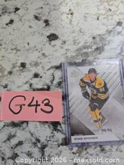 MaxSold Auction: NEW-NHL- RYAN SPOONER 39/51 - Kingston (Ontario, Canada) SELLER MANAGED Downsizing Online Auction - Morenz Cresecent