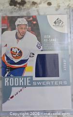 MaxSold Auction: NEW-NHL-JOSH HO-SANG Jersey Card - Kingston (Ontario, Canada) SELLER MANAGED Downsizing Online Auction - Morenz Cresecent
