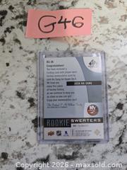 MaxSold Auction: NEW-NHL-JOSH HO-SANG Jersey Card - Kingston (Ontario, Canada) SELLER MANAGED Downsizing Online Auction - Morenz Cresecent