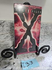 MaxSold Auction: New/Sealed- Vintage "X-FILES" VHS Tape- LOT "I 33" - Kingston (Ontario, Canada) SELLER MANAGED Downsizing Online Auction - Morenz Cresecent