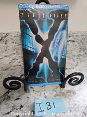 MaxSold Auction: NEW/SEALED-Vintage- "X-FILES" VHS Tape- LOT "I 31" - Kingston (Ontario, Canada) SELLER MANAGED Downsizing Online Auction - Morenz Cresecent