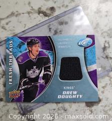 MaxSold Auction: NHL- DREW DOUGHTY Jersey Card - Kingston (Ontario, Canada) SELLER MANAGED Downsizing Online Auction - Morenz Cresecent