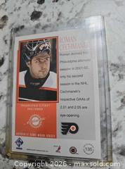 MaxSold Auction: NHL- ROMAN CHECHMANEK #'d Jersey Card - Kingston (Ontario, Canada) SELLER MANAGED Downsizing Online Auction - Morenz Cresecent