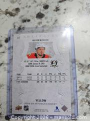 MaxSold Auction: NHL-MASON MacTAVISH SP Insert Card /50 - Kingston (Ontario, Canada) SELLER MANAGED Downsizing Online Auction - Morenz Cresecent