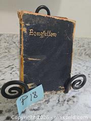 MaxSold Auction: RARE- 1893 LONGFELLOW Book LOT"P18" - Kingston (Ontario, Canada) SELLER MANAGED Downsizing Online Auction - Morenz Cresecent
