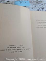 MaxSold Auction: RARE- 1936 "DAYS of WRATH" Book LOT"P11" - Kingston (Ontario, Canada) SELLER MANAGED Downsizing Online Auction - Morenz Cresecent
