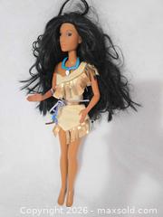 MaxSold Auction: RARE- DISNEY-12-14" POCAHONTAS Figure w Necklace  - Kingston (Ontario, Canada) SELLER MANAGED Downsizing Online Auction - Morenz Cresecent