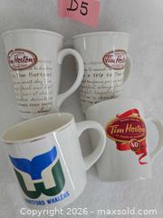 MaxSold Auction: Tim Hortons/Hartford Whalers Coffee Mug Lot - Kingston (Ontario, Canada) SELLER MANAGED Downsizing Online Auction - Morenz Cresecent