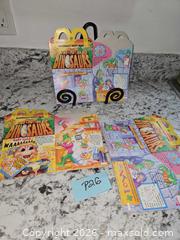 MaxSold Auction: VINTAGE- x2 Unused McDONALDS "DINOSAURS" Happy Meal Boxes - Kingston (Ontario, Canada) SELLER MANAGED Downsizing Online Auction - Morenz Cresecent