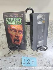 MaxSold Auction: Vintage-Collectible- "CREEPY CRAWLERS" VHS Movie - Kingston (Ontario, Canada) SELLER MANAGED Downsizing Online Auction - Morenz Cresecent