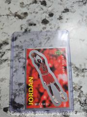 MaxSold Auction: Vintage-UPPER DECK- MICHAEL JORDAN Card/Sticker - Kingston (Ontario, Canada) SELLER MANAGED Downsizing Online Auction - Morenz Cresecent