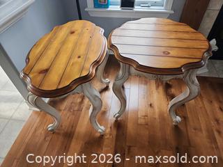 MaxSold Auction: 3 piece French Provincal Coffee table Set - Ottawa (Ontario, Canada) SELLER MANAGED Downsizing Online Auction -  Cinnabar